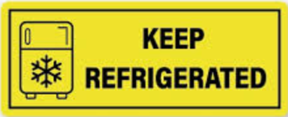 Keep refrigerated